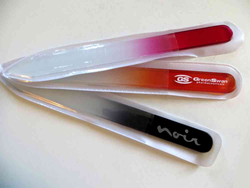 Logo Nail Files Glass Nail Files